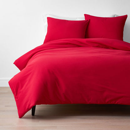 T-Shirt Soft Jersey Knit Duvet Cover Set