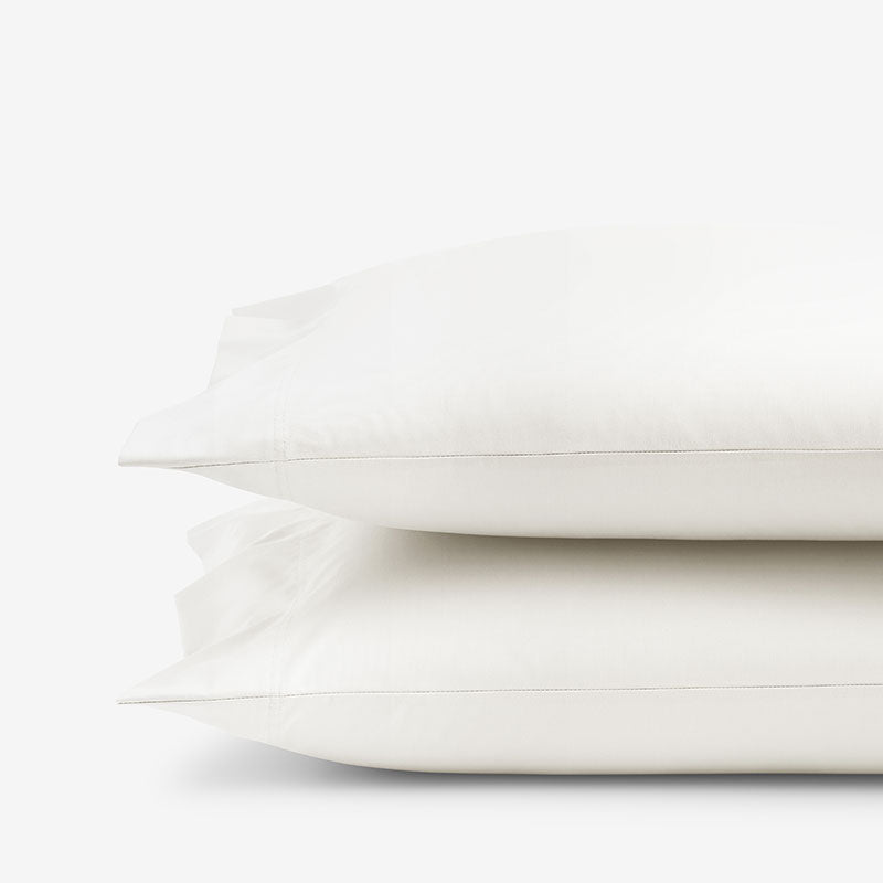 Classic Smooth Cotton Wrinkle-Free Sateen Pillowcase Set