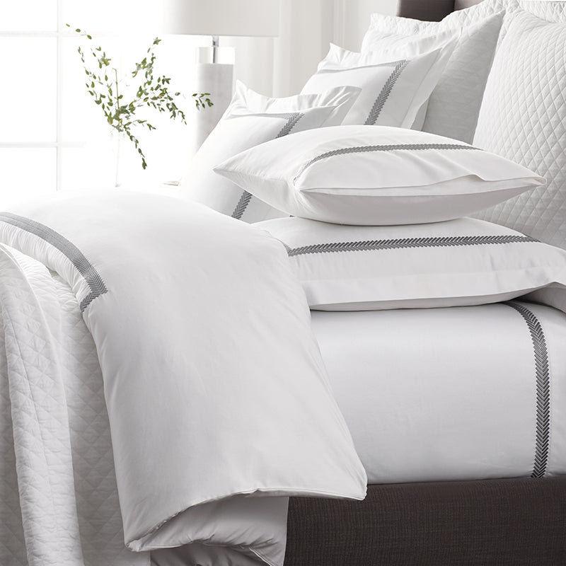 Hewett Luxe Smooth Egyptian Cotton Sateen Pillowcase Set