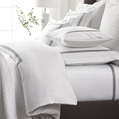 Hewett Luxe Smooth Egyptian Cotton Sateen Pillowcase Set