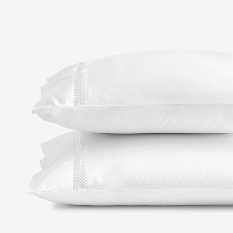 Hewett Luxe Smooth Egyptian Cotton Sateen Pillowcase Set