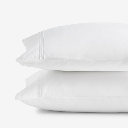 Dorset Stripe Luxe Smooth Egyptian Cotton Sateen Pillowcase Set