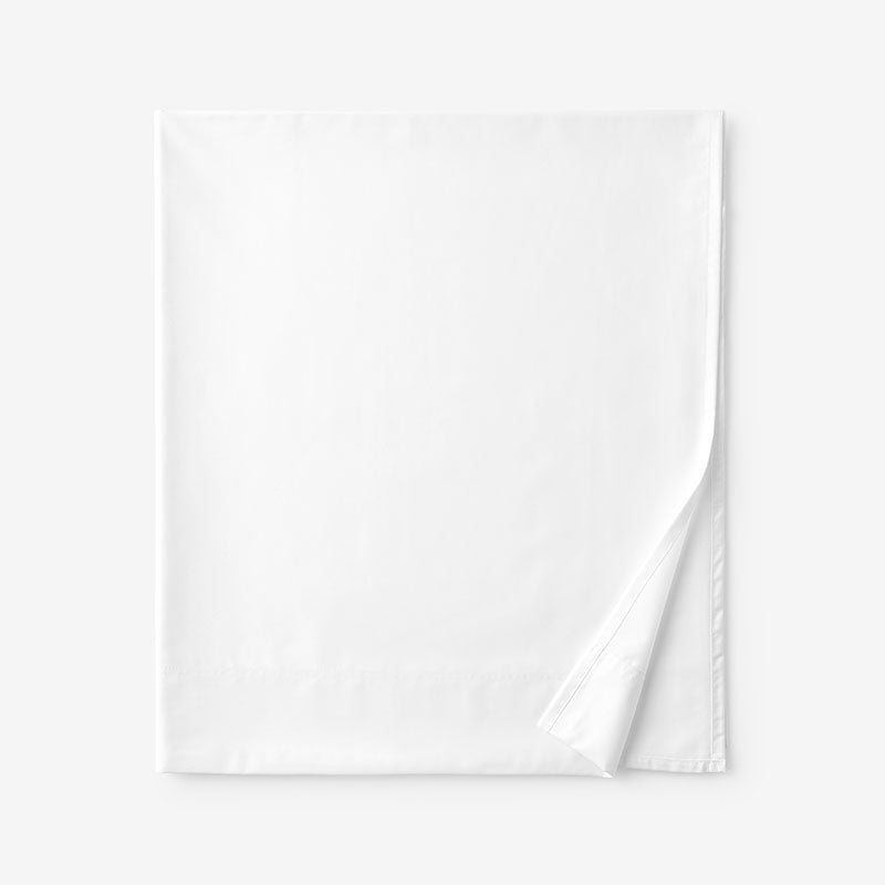 Classic Smooth Cotton Wrinkle-Free Sateen Flat Bed Sheet