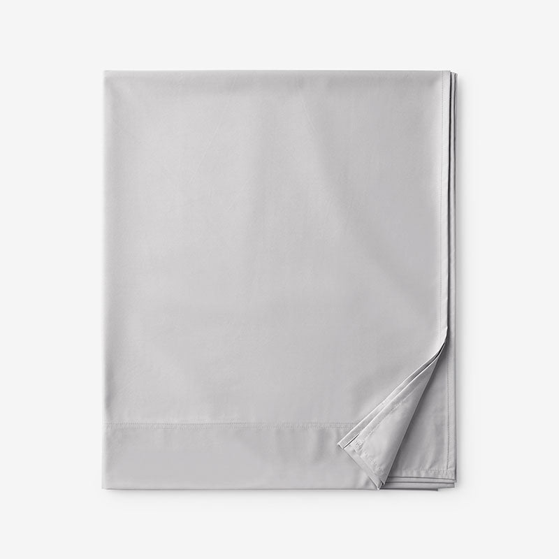 Classic Smooth Cotton Wrinkle-Free Sateen Flat Bed Sheet