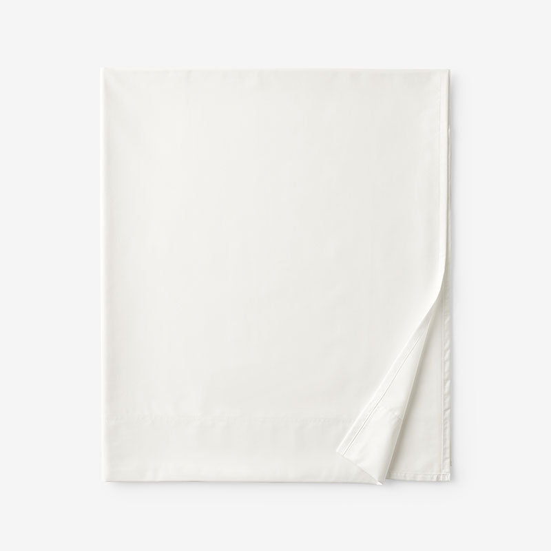 Classic Smooth Cotton Wrinkle-Free Sateen Flat Bed Sheet