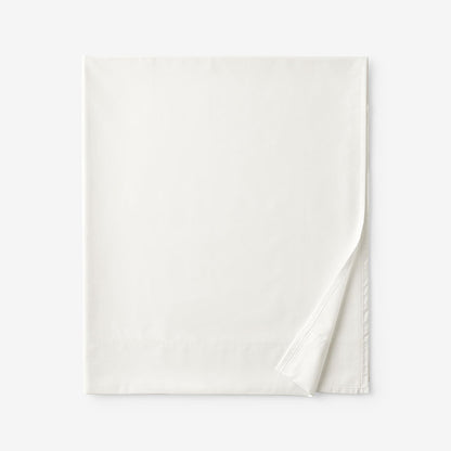 Classic Smooth Cotton Wrinkle-Free Sateen Flat Bed Sheet