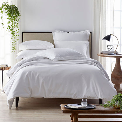 Premium Smooth Organic Cotton Sateen Fitted Bed Sheet
