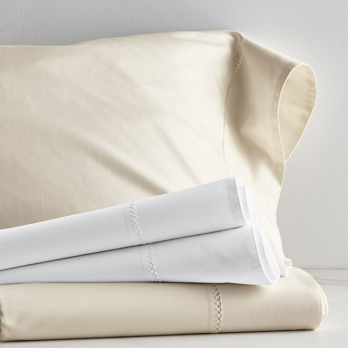 Premium Smooth Organic Cotton Sateen Bed Sheet Set