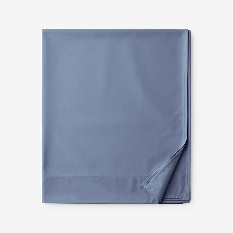 Classic Smooth Cotton Wrinkle-Free Sateen Flat Bed Sheet