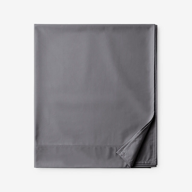 Classic Smooth Cotton Wrinkle-Free Sateen Flat Bed Sheet