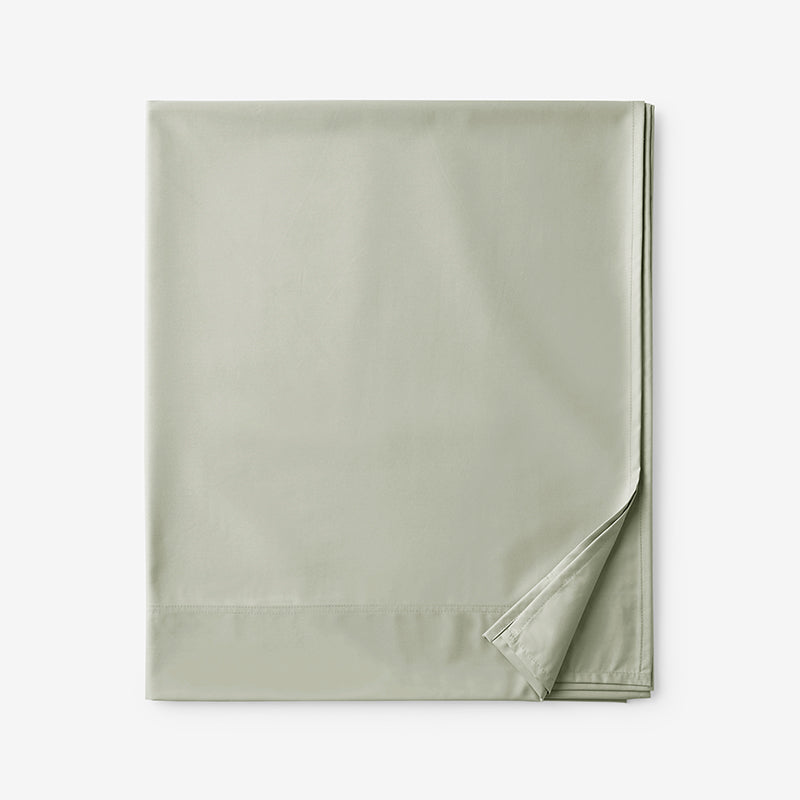 Classic Smooth Cotton Wrinkle-Free Sateen Flat Bed Sheet