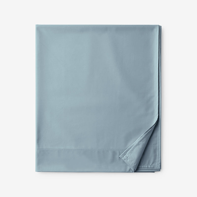 Classic Smooth Cotton Wrinkle-Free Sateen Flat Bed Sheet