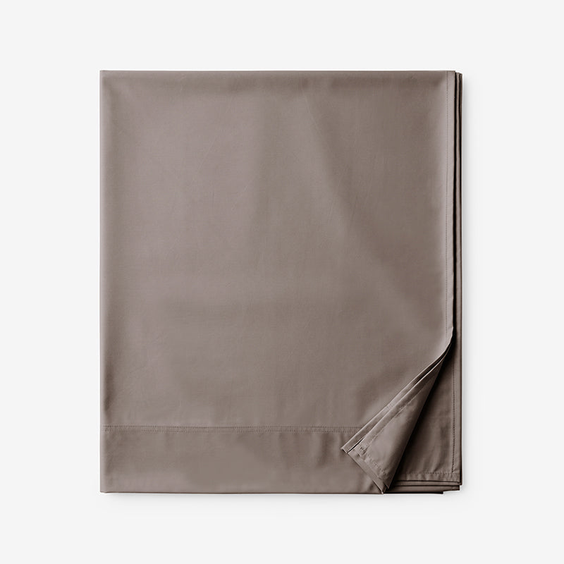 Classic Smooth Cotton Wrinkle-Free Sateen Flat Bed Sheet
