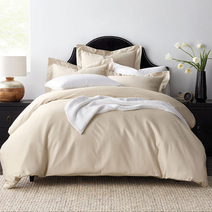 Luxe Smooth Egyptian Cotton Sateen Duvet Cover