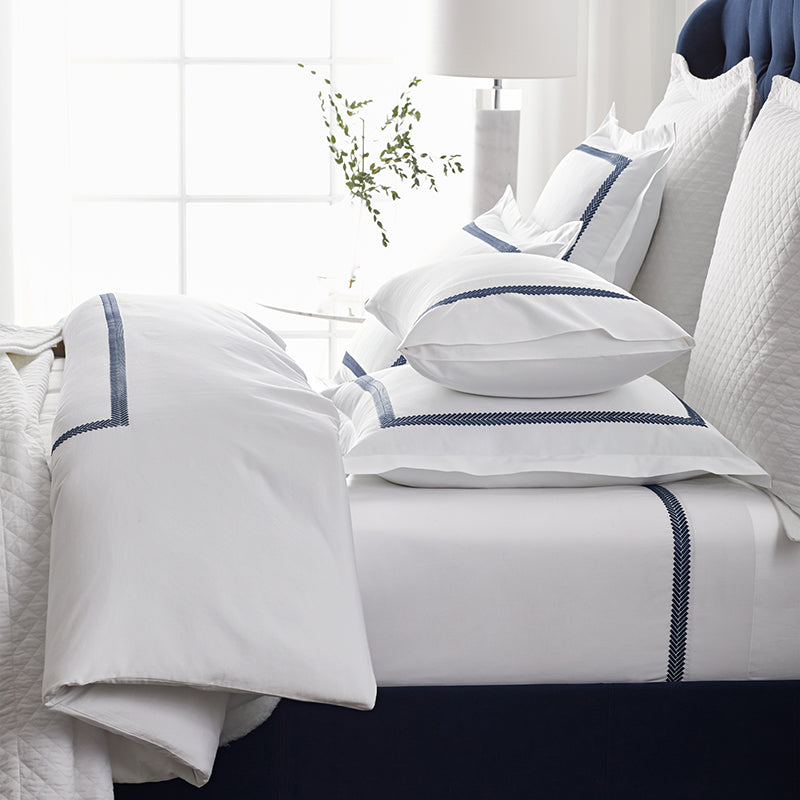 Hewett Luxe Smooth Egyptian Cotton Sateen Pillowcase Set