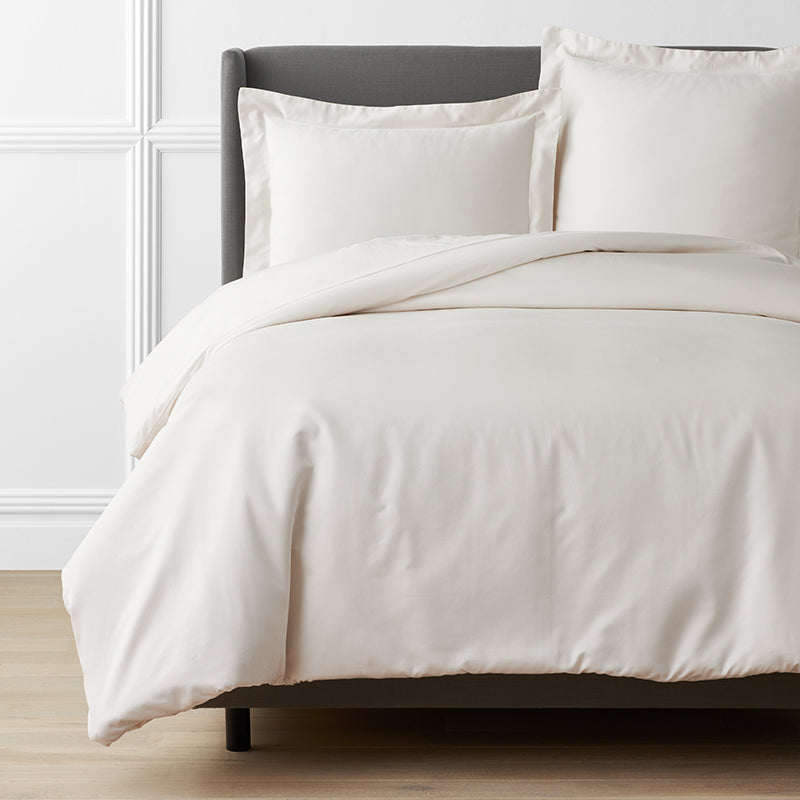 Luxe Smooth Egyptian Cotton Sateen Duvet Cover