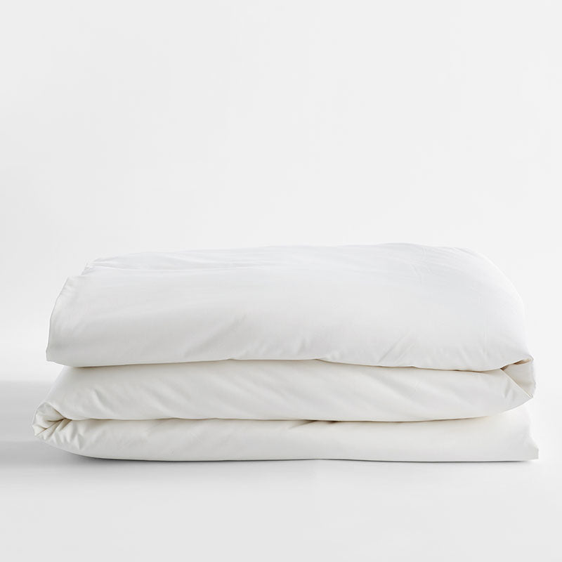 Premium Smooth Organic Cotton Sateen Duvet Cover