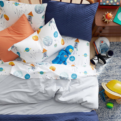 T-Shirt Soft Jersey Knit Pillowcase Set