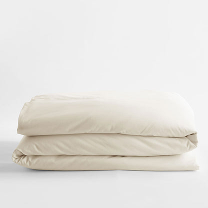 Premium Smooth Organic Cotton Sateen Duvet Cover