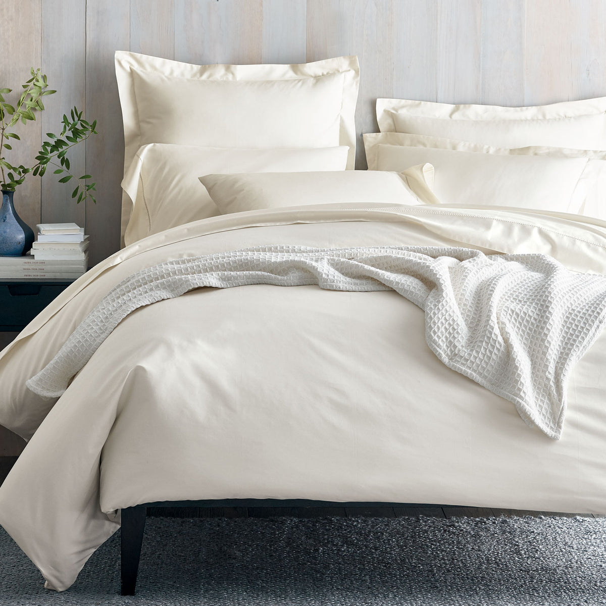 Premium Smooth Organic Cotton Sateen Pillowcase Set