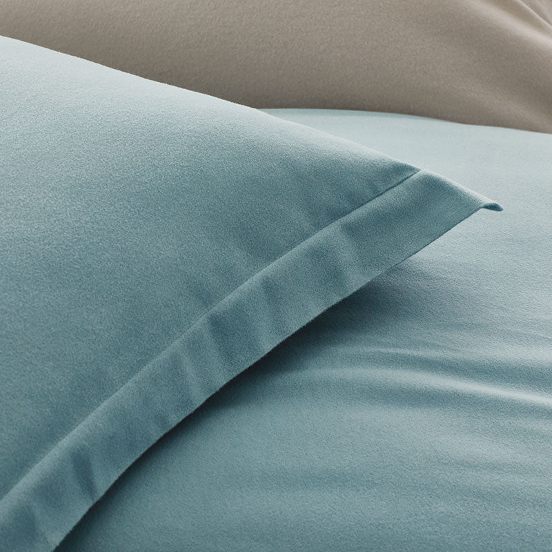 Luxe Ultra-Cozy Cotton Velvet Flannel Duvet Cover