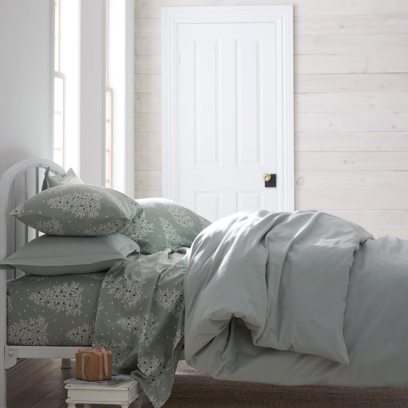 Luxe Ultra-Cozy Cotton Velvet Flannel Duvet Cover