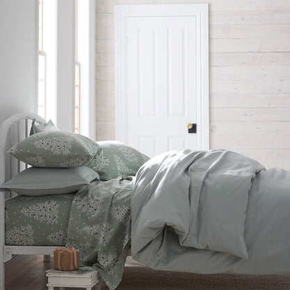 Luxe Ultra-Cozy Cotton Velvet Flannel Duvet Cover