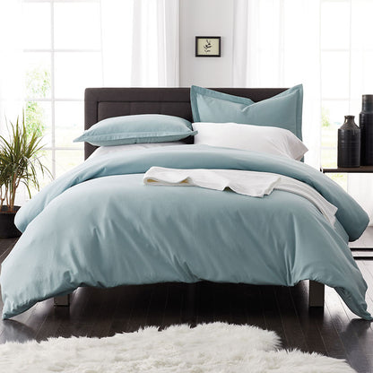 Luxe Ultra-Cozy Cotton Velvet Flannel Pillowcase Set
