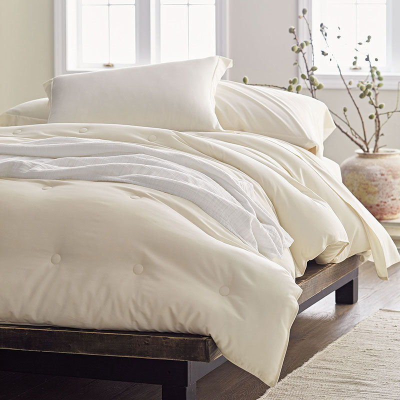 Classic Smooth Rayon Made From Bamboo Sateen Pillowcase Set