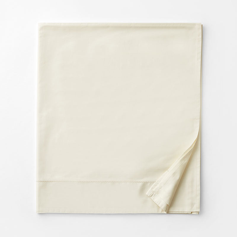 Premium Smooth Organic Cotton Sateen Flat Bed Sheet