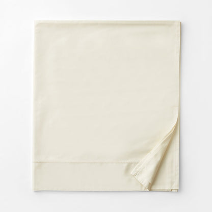 Premium Smooth Organic Cotton Sateen Flat Bed Sheet