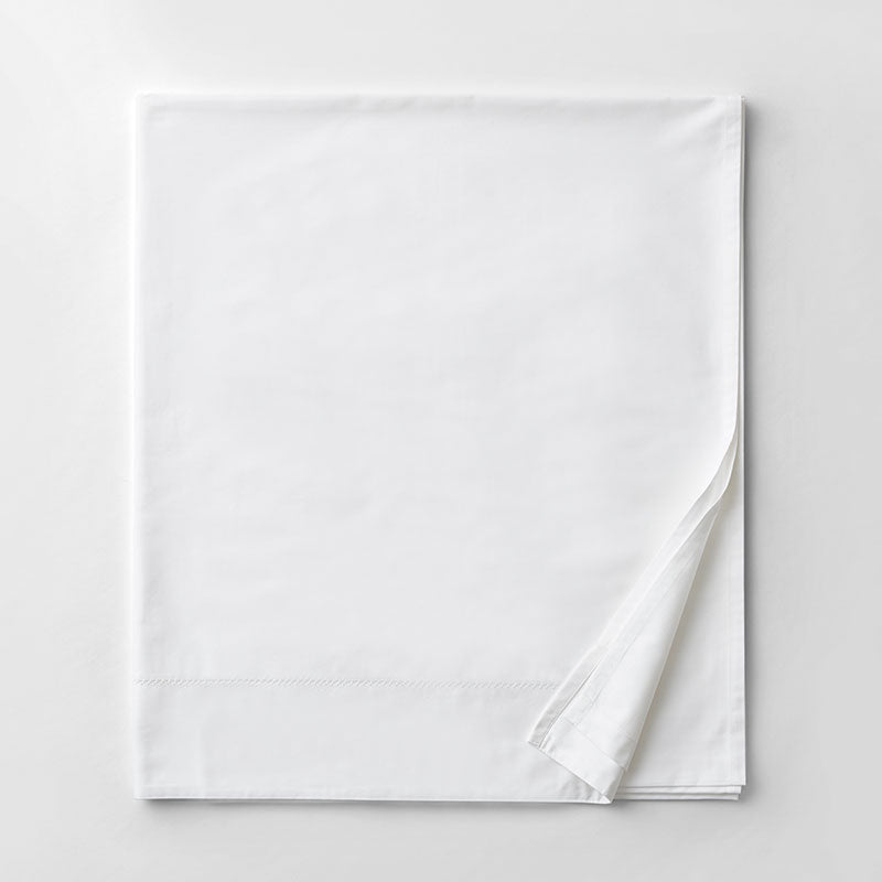 Premium Smooth Organic Cotton Sateen Flat Bed Sheet