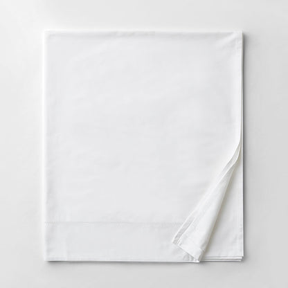 Premium Smooth Organic Cotton Sateen Flat Bed Sheet