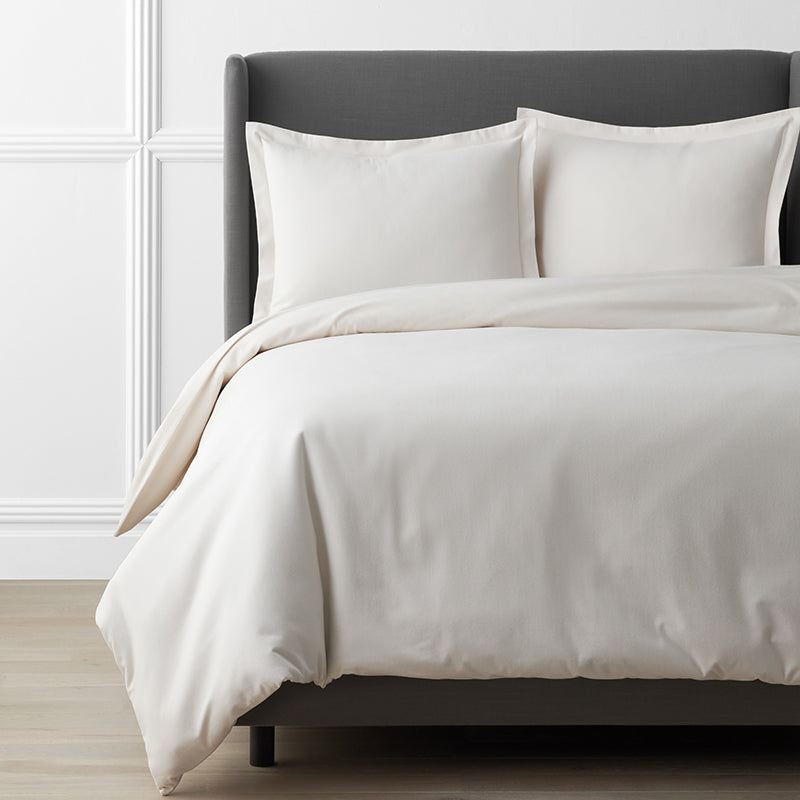 Luxe Ultra-Cozy Cotton Velvet Flannel Duvet Cover