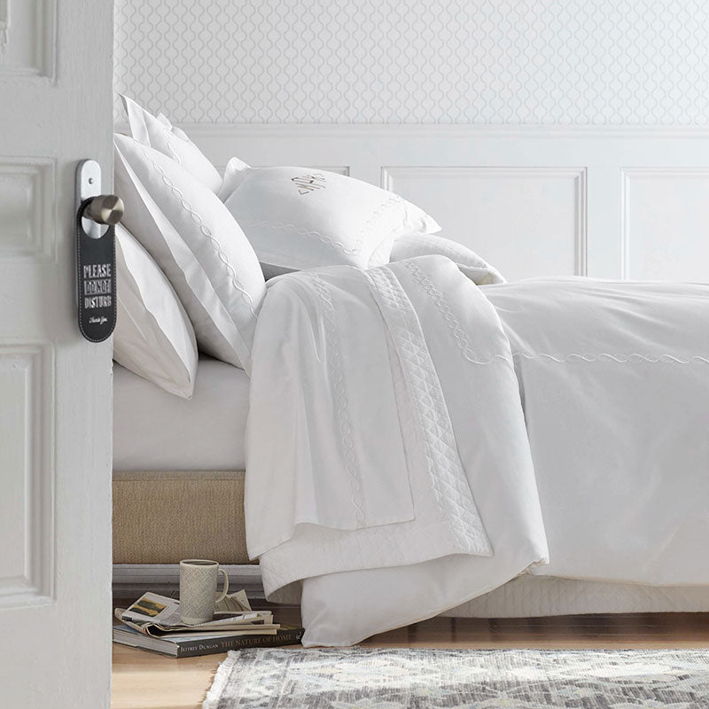Marcella Premium Smooth Egyptian Cotton Sateen Duvet Cover