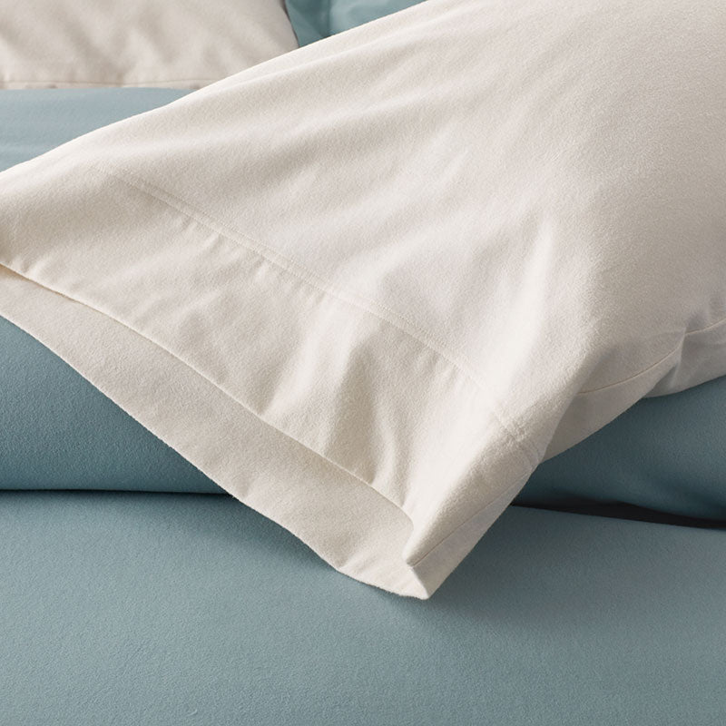 Luxe Ultra-Cozy Cotton Velvet Flannel Pillowcase Set