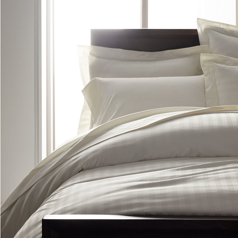 Dobby Stripe Classic Smooth Cotton Wrinkle-Free Sateen Sham