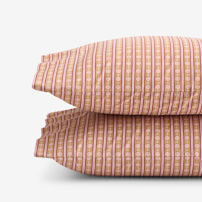 Seraphina Garment Washed Cotton Percale Pillowcase Set