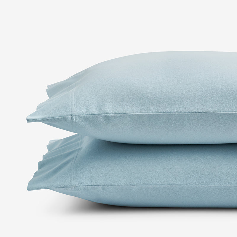Luxe Ultra-Cozy Cotton Velvet Flannel Pillowcase Set