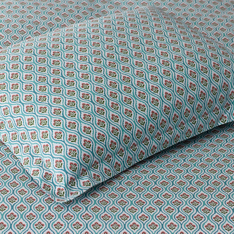 Seraphina Garment Washed Cotton Percale Sham