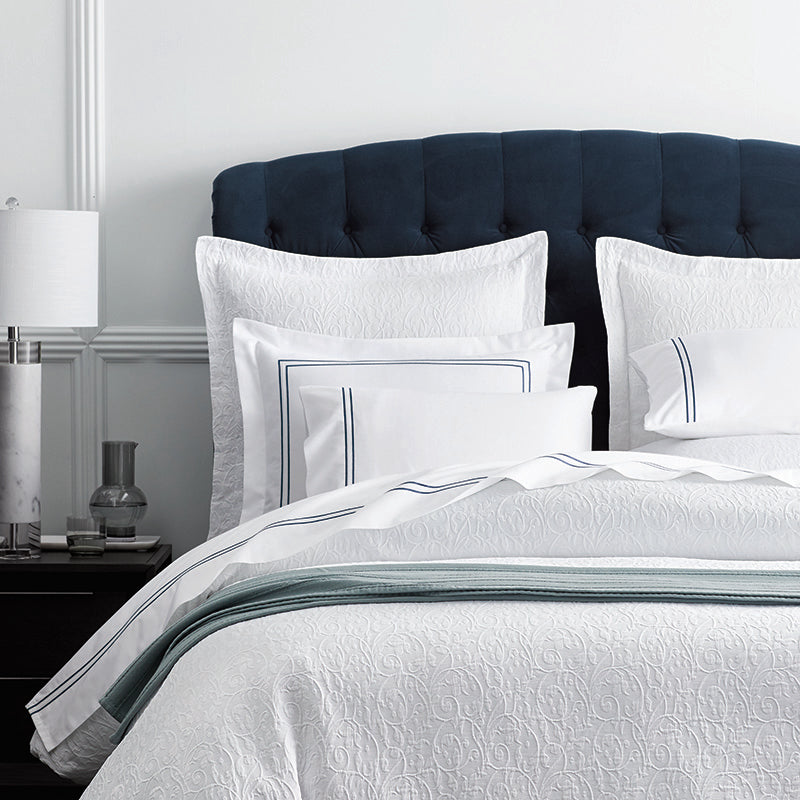 Dorset Stripe Luxe Smooth Egyptian Cotton Sateen Sham