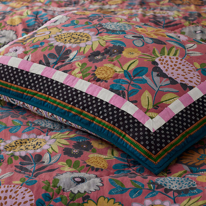 Vintage Wildflower Reversible Quilt