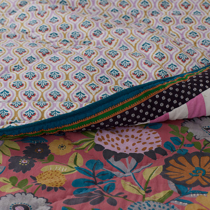 Vintage Wildflower Reversible Quilt