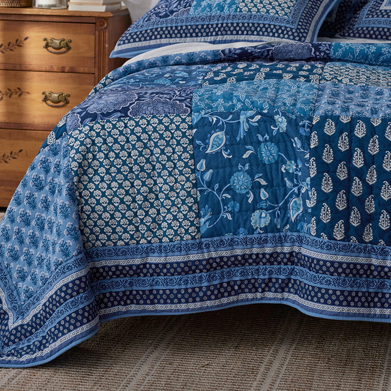 Anisha Patchwork Quilted Sham