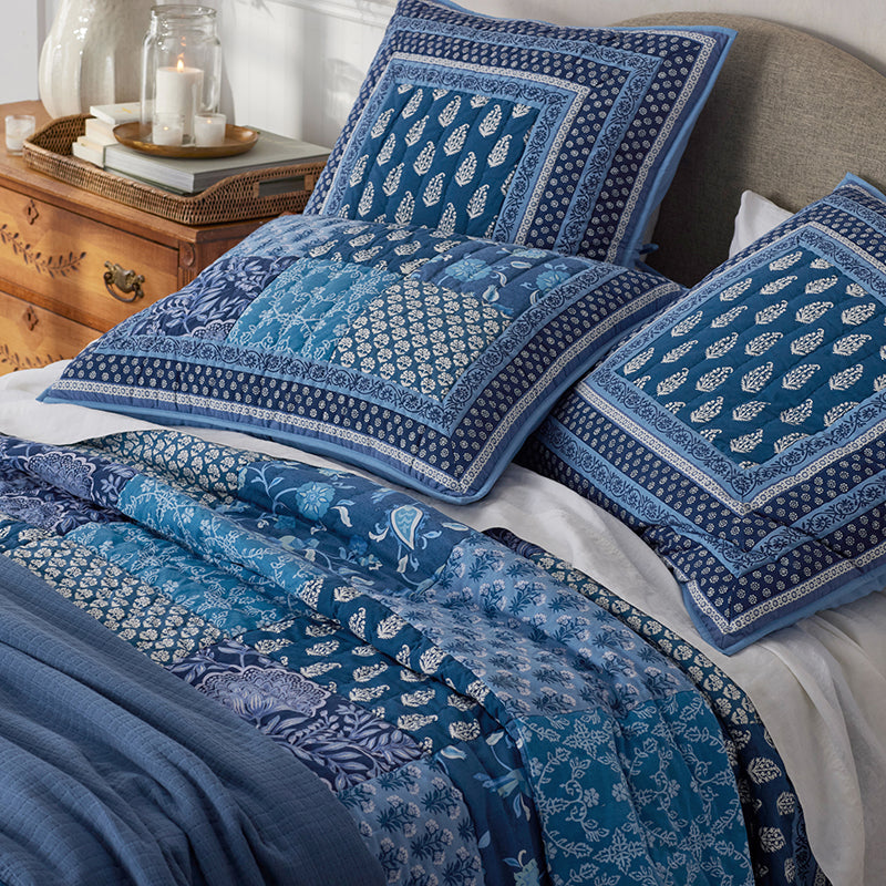 Anisha Patchwork Quilted Sham