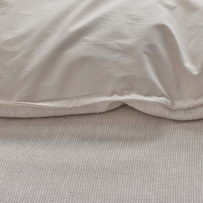 Mini Waffle Duvet Cover