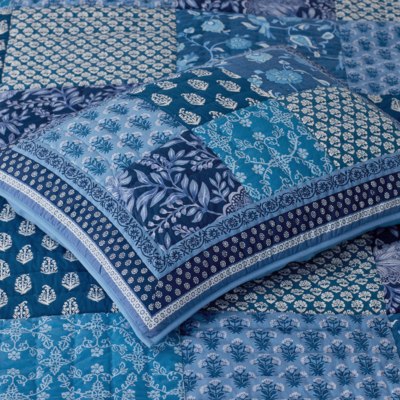 Anisha Patchwork Quilted Sham