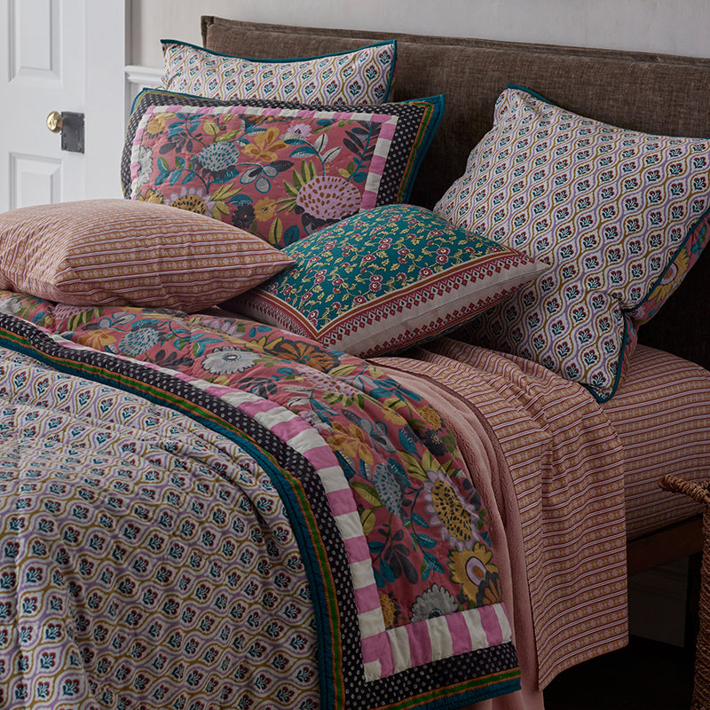 Vintage Wildflower Reversible Quilt