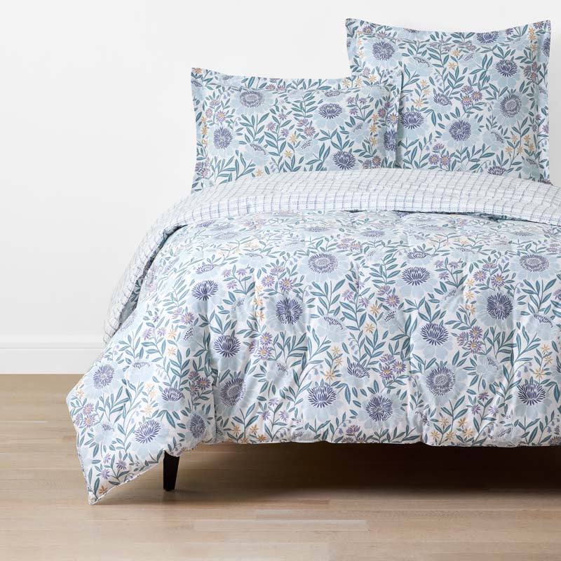 Tira Floral Classic Cool Cotton Percale Comforter