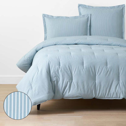 Tira Floral Classic Cool Cotton Percale Comforter